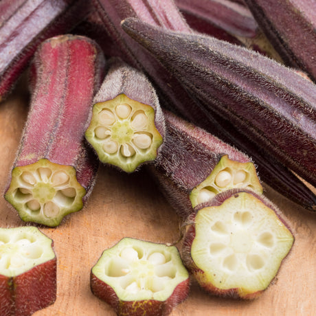 Okra 'Red'